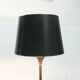 Lampadaire en bambou de style hollywoodien régence allemand du milieu du siècle par Ingo Maurer pour M Design, années 1960