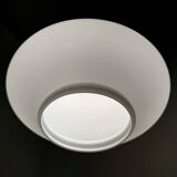 Scandinavian opaline pendant light from the 60s