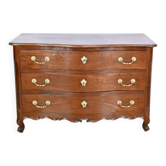 Nantes Commode from Port in Cuban Mahogany – 2nd part of the 18th century