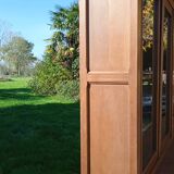 Large Louis Philippe style oak bookcase