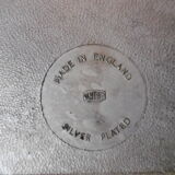 English trophy silver metal tray