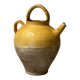 Crucible in glazed earthenware