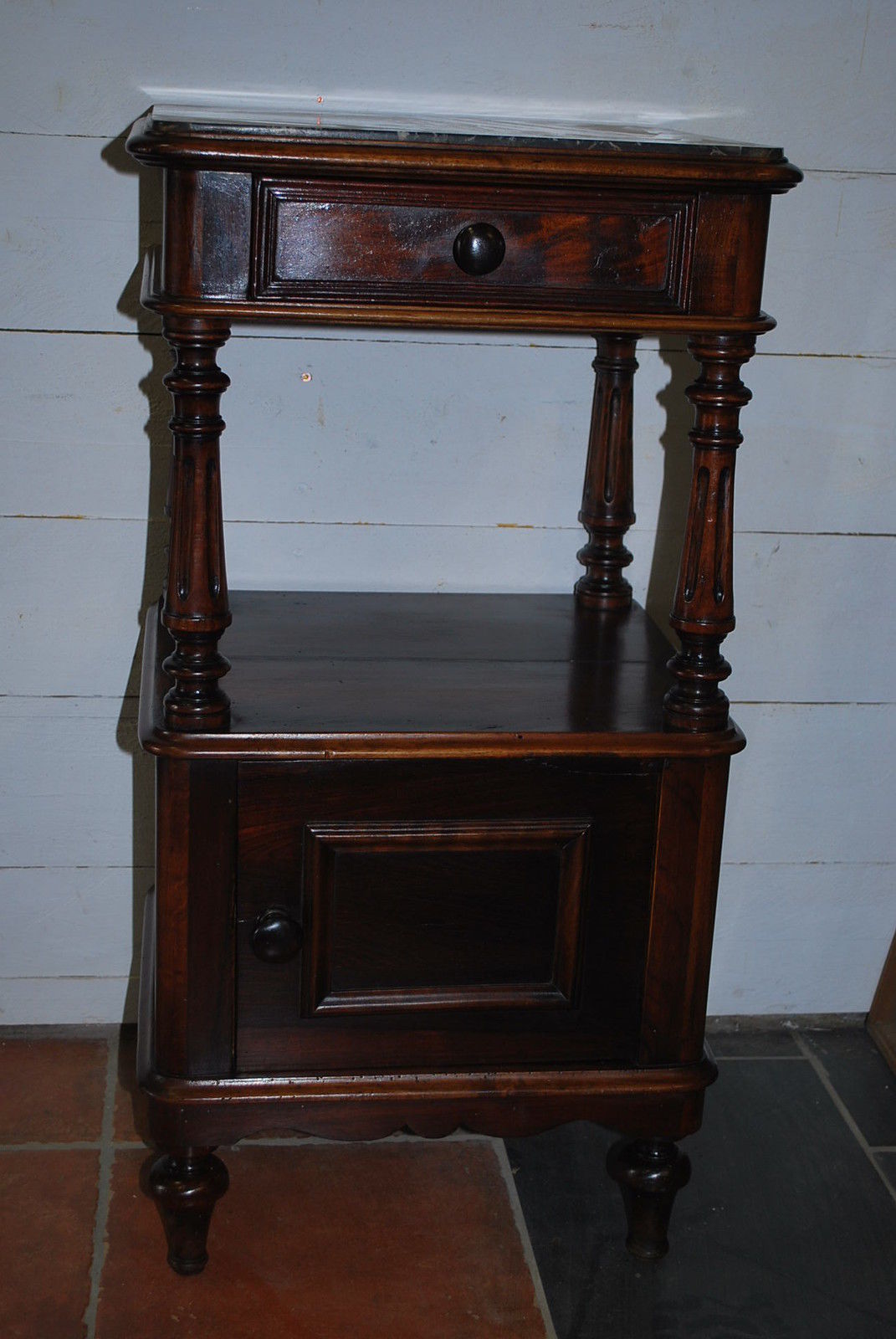 Rosewood bedside table
