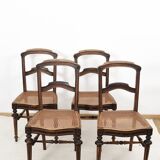 Cane bistro chairs