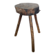 Brutalist tripod farm stool