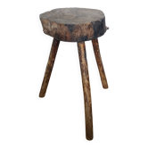 Brutalist tripod farm stool