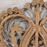 Rattan headboard