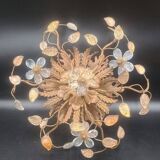 Florentine wall light or ceiling light by Banci Firenze, 1970s Maison Baguès.