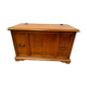 Coffre bar en bois naturel XX siècle