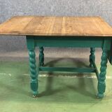 English table with oak flaps-30s