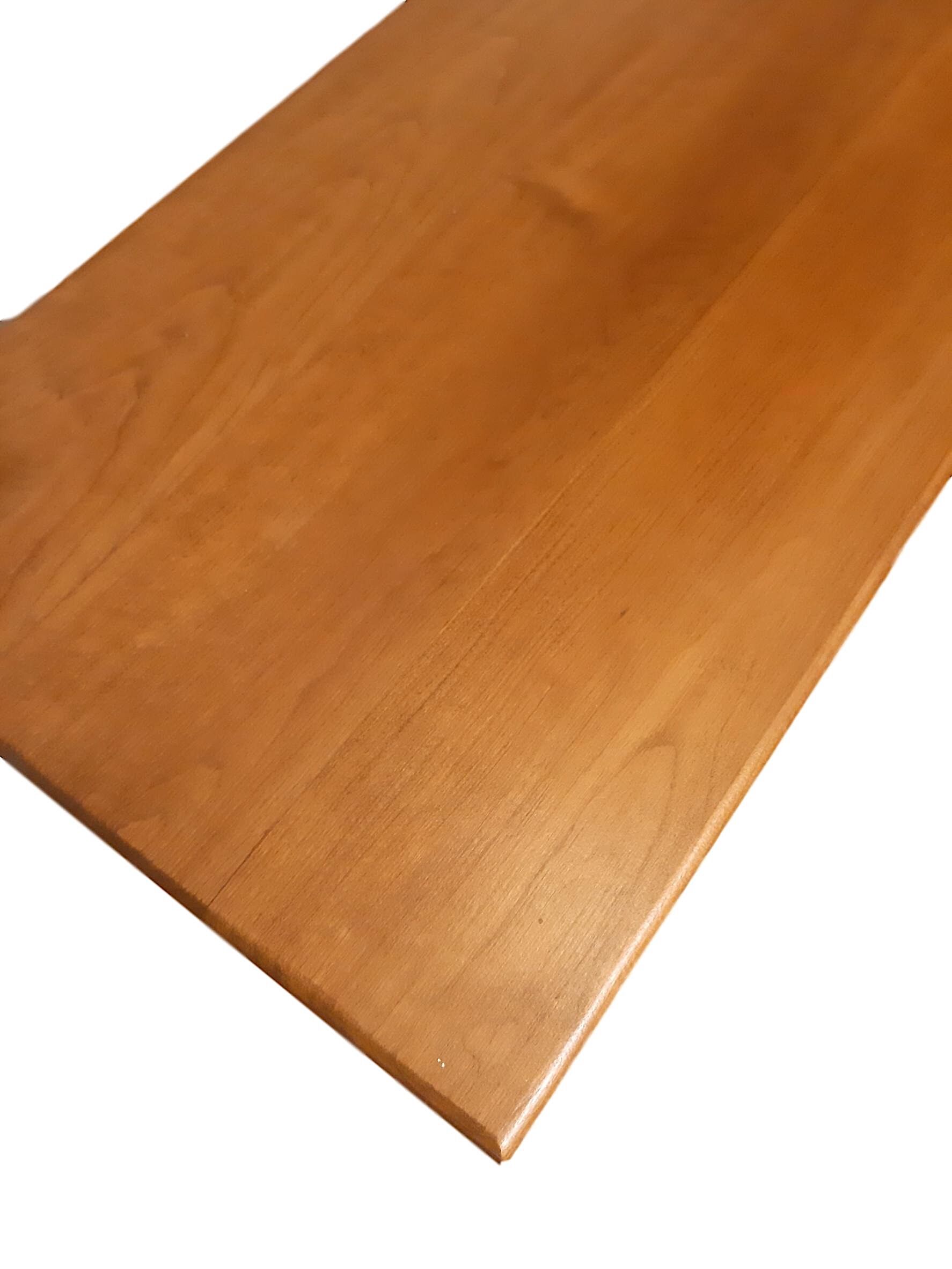 Minimalist walnut shelf, 1960s
