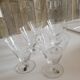 6 crystal water glasses