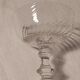 Set of 4 Baccarat crystal champagne glasses XXth