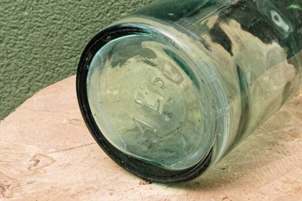 Lot de 4 bouteilles de conserve en verre L'idéal