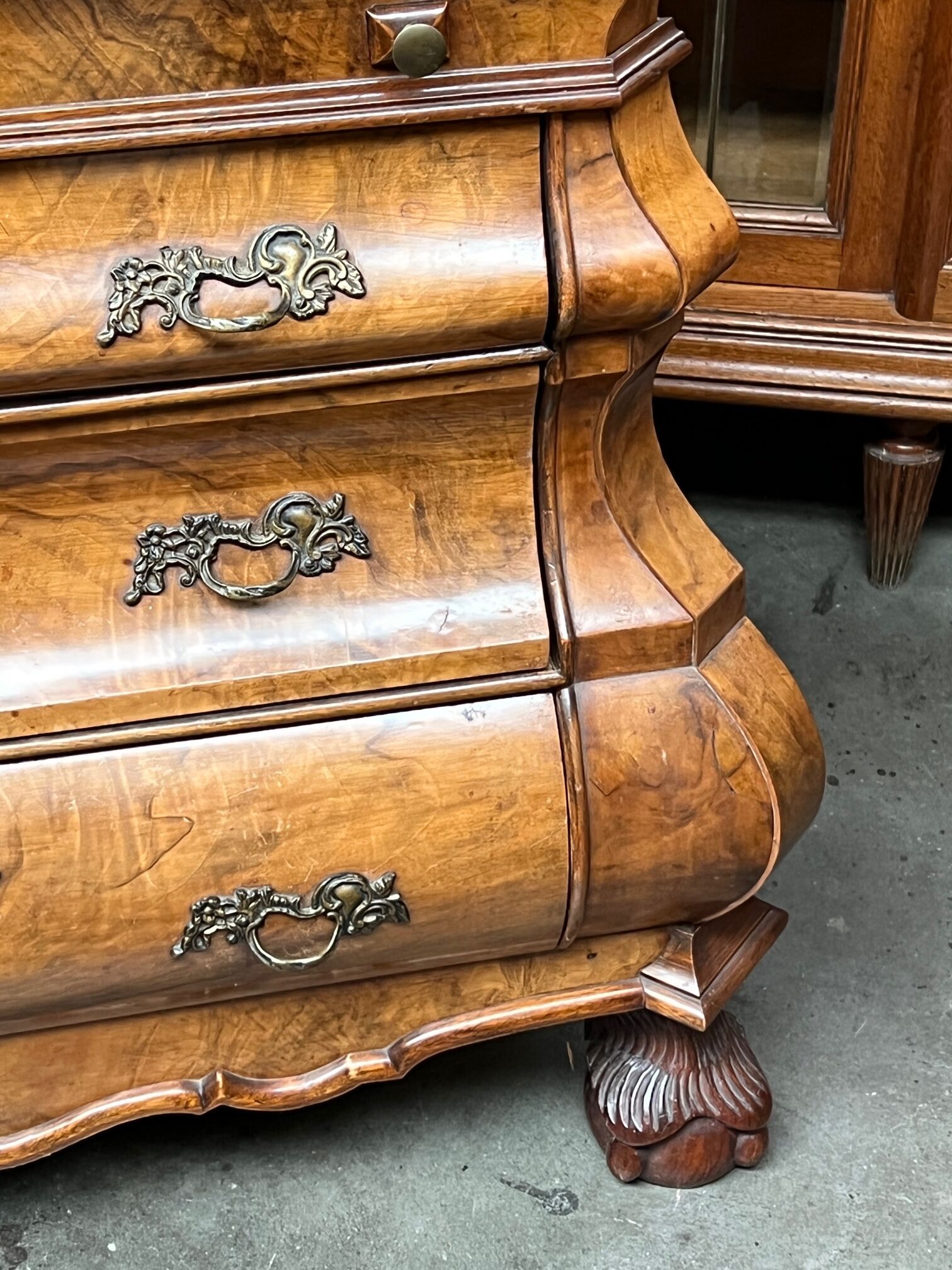 Dutch baroque rococo secretary