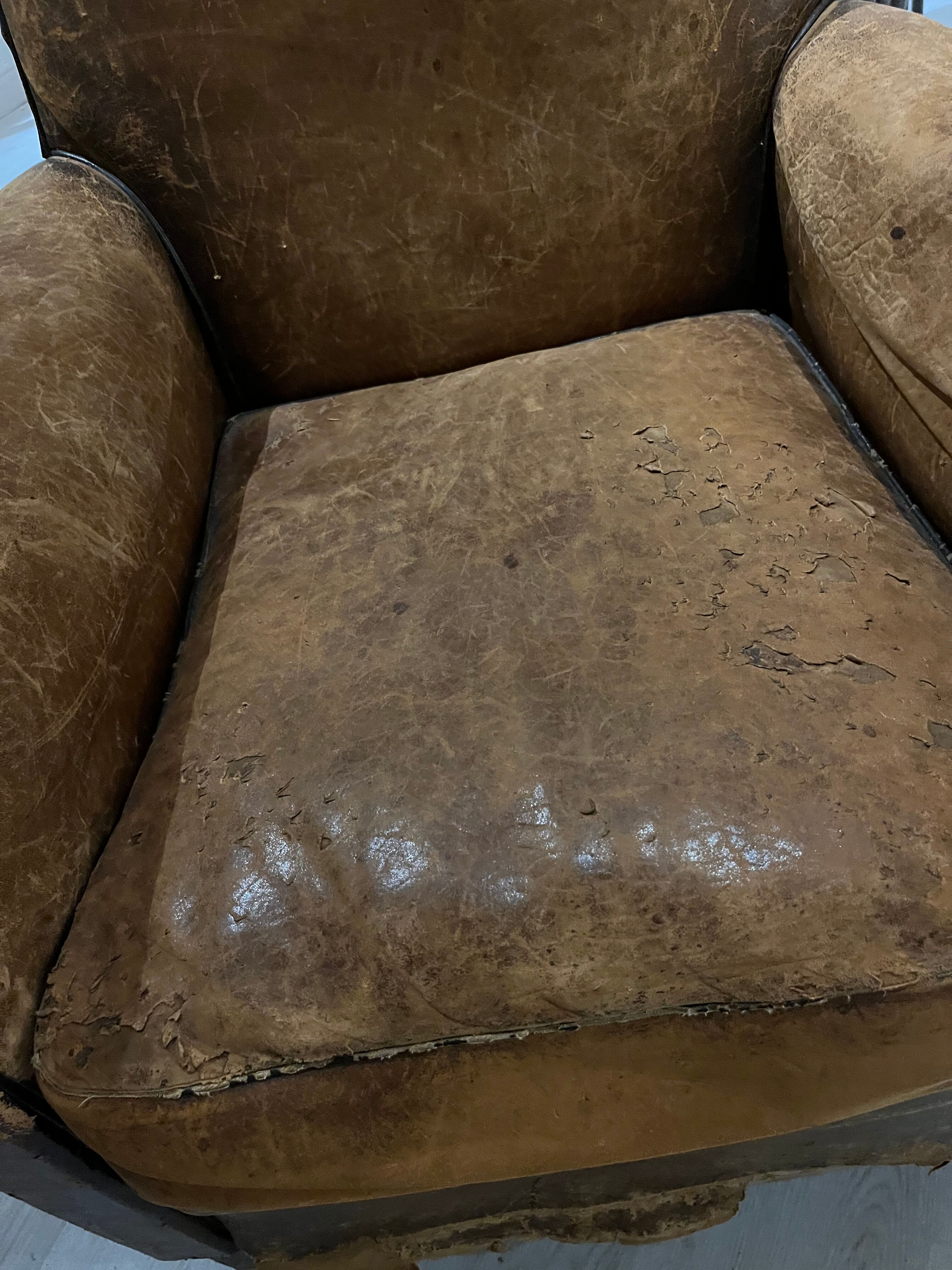 Vintage club armchair 1950