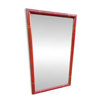 Old Burmese teak mirror