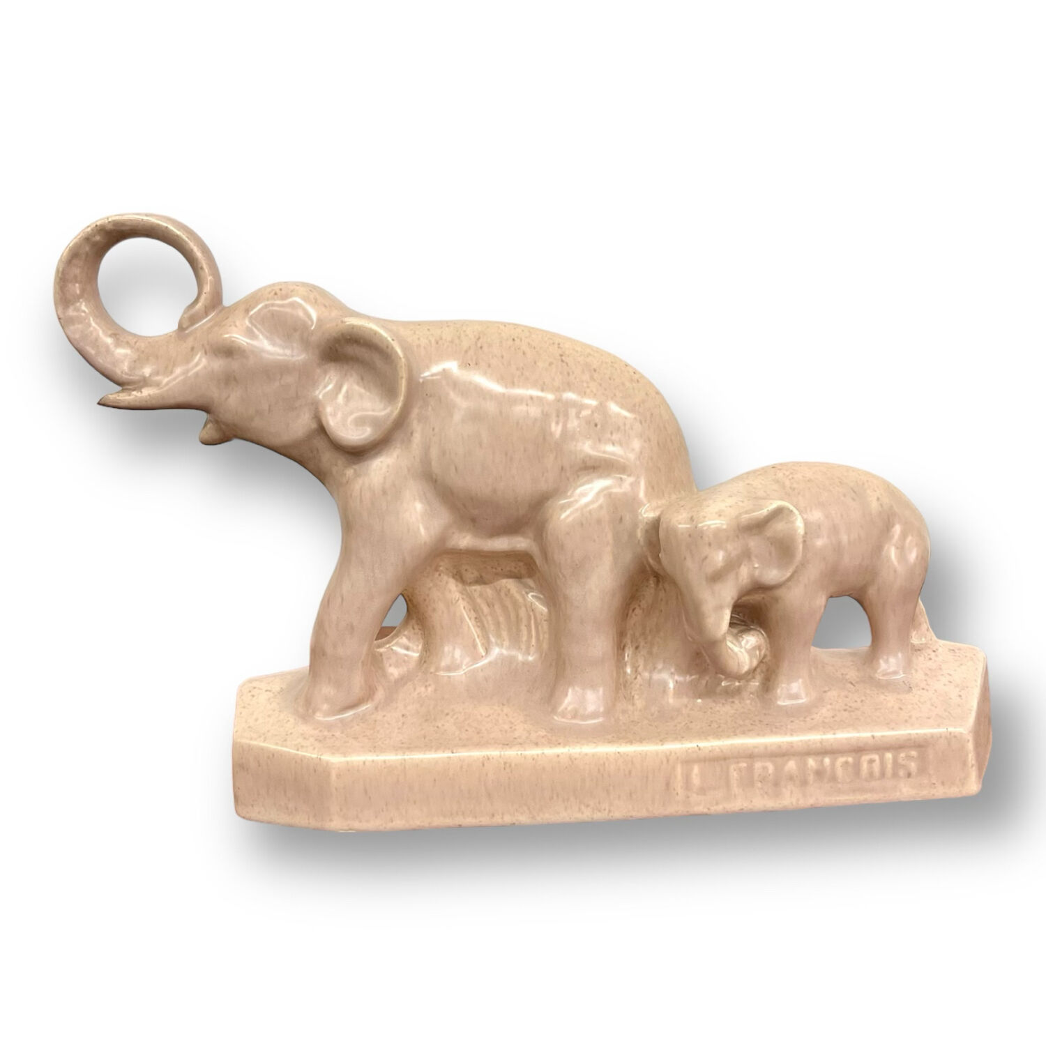 Ceramic sculpture l. francois (xxth)