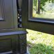 Dressmaker's cabinet with beveled triptych mirrors. (Mirror cabinet)