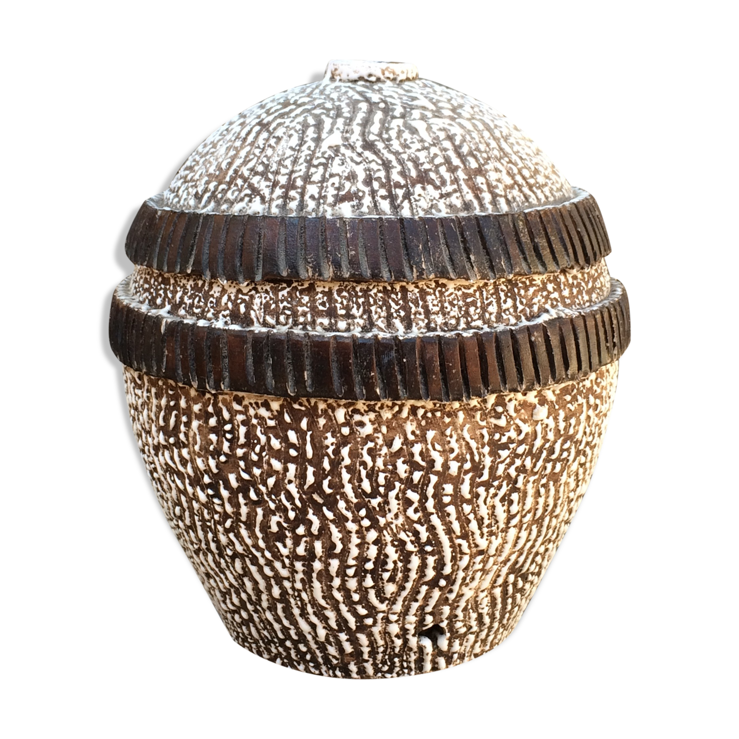 Pied de lampe en céramique