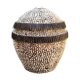 Ceramic lamp foot