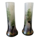 Paire de vases, signés Legras