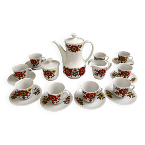 service à café en porcelaine