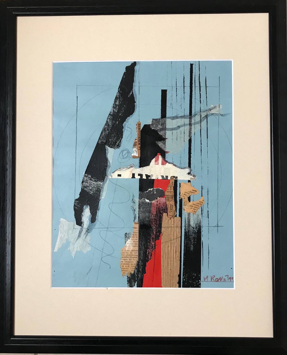 Martine rosset, 1949-2011. mixed media, 1995