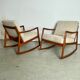 Rocking chair by Ole Wanscher for France&Son, Denmark