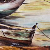Sunset marine painting