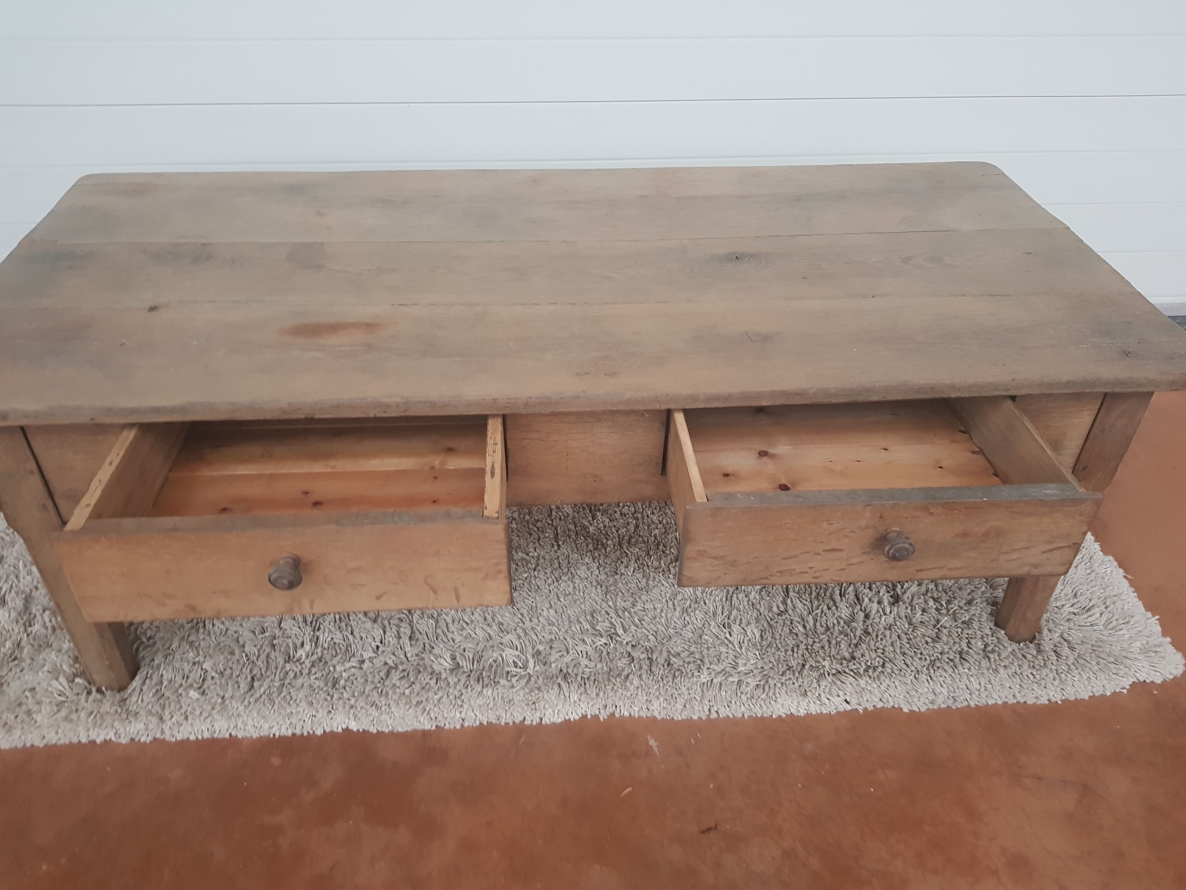 Old Farm Coffee Table late 19th S