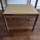 Vintage metal desk/ hairdresser and stool
