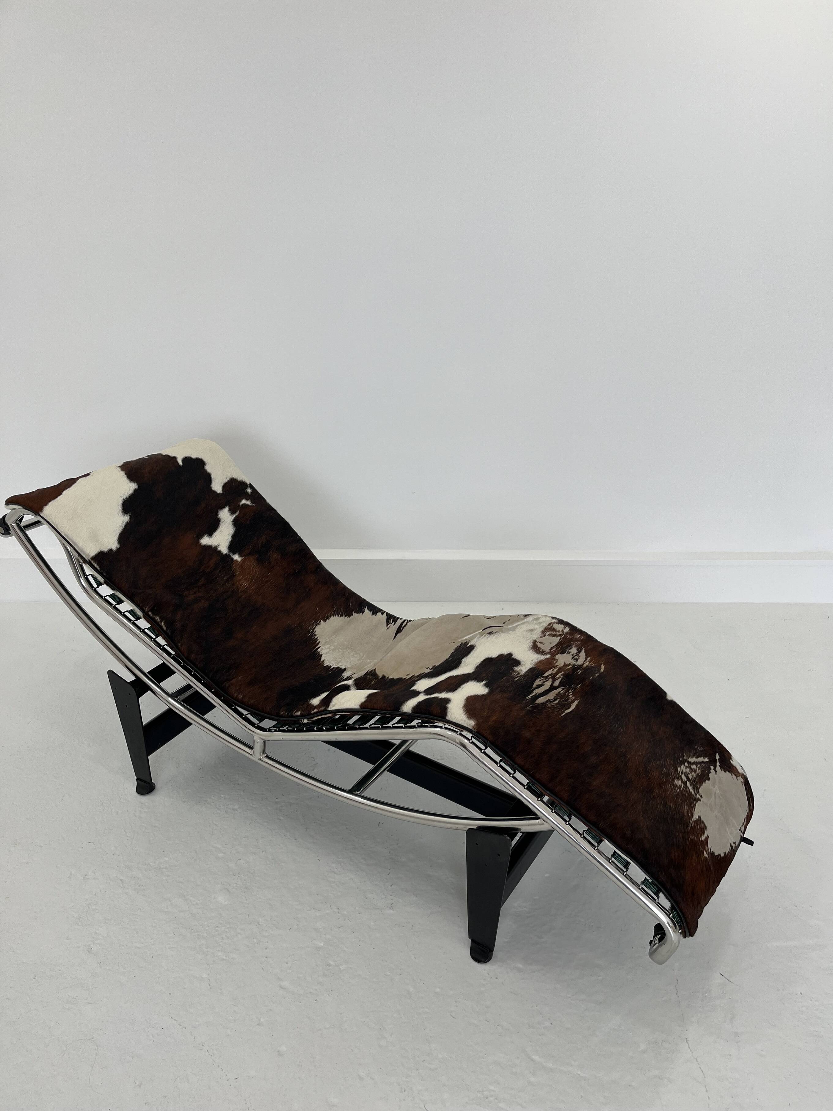 Chaise Longue LC4 par Le Corbusier pour Cassina, 1970s