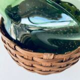 Blown glass pitcher