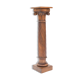Colonne en bois sculpté