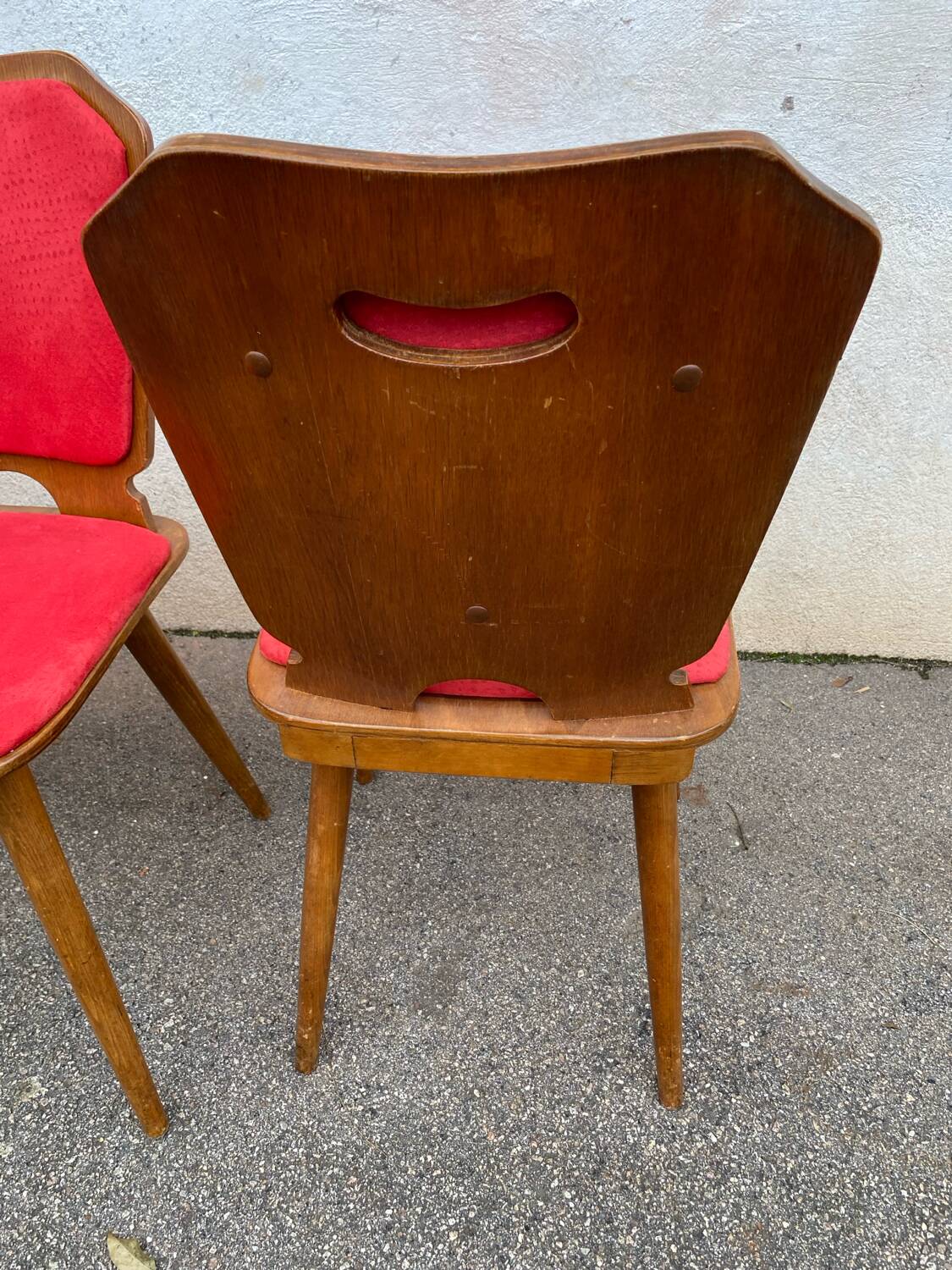 Set of 4 vintage chairs