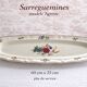 Antique serving dish Sarreguemines model Agreste – around 1900