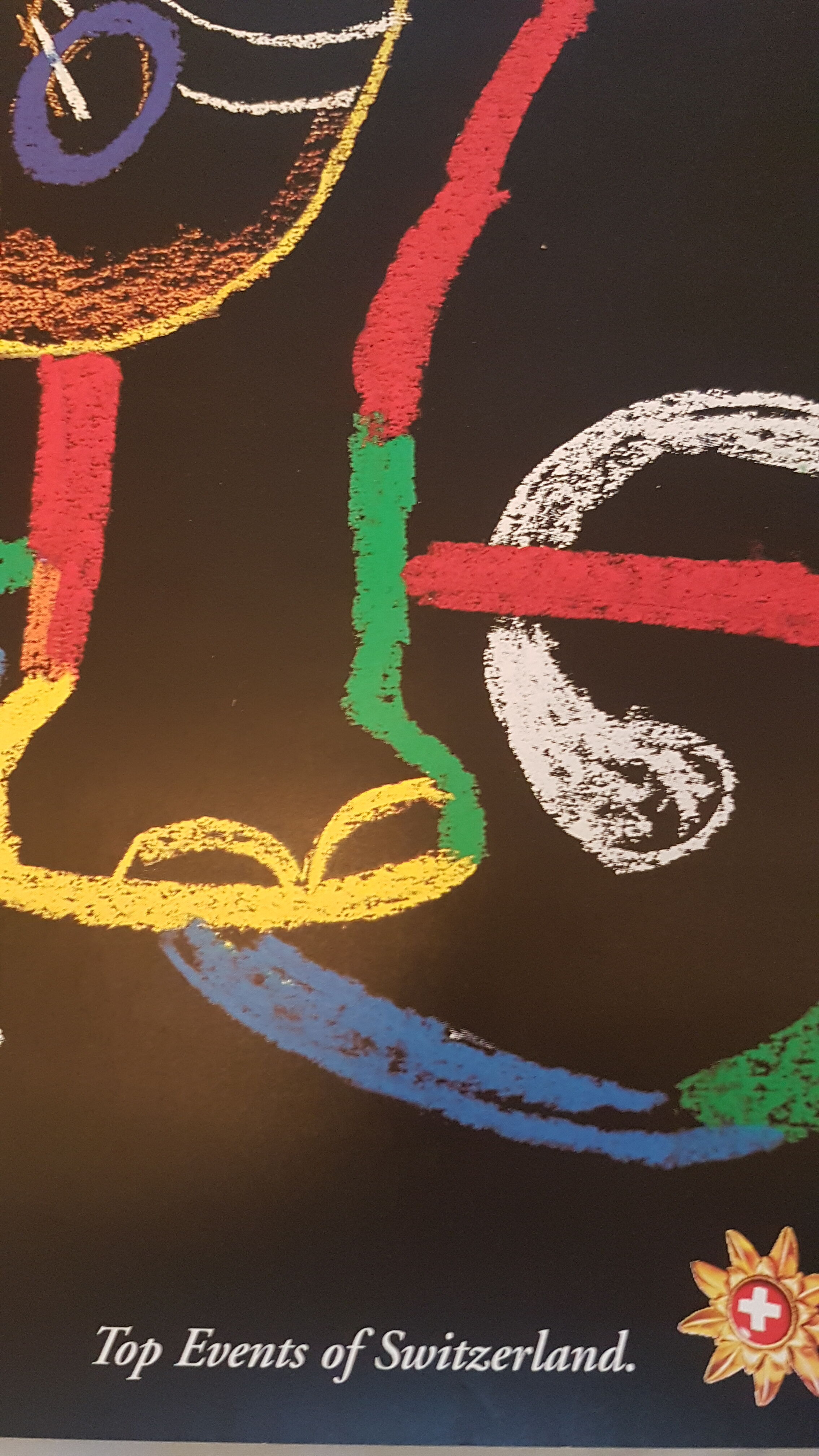 Original poster Rolf Unie- 30 th Montreux Jazz Festival