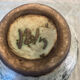 Vintage boule vase signed Jacques Blin