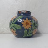 Old glazed ceramic vase elchinger style