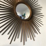 Sun mirror witch's eye Chaty 71cm vintage 1960