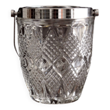 Glass table ice bucket