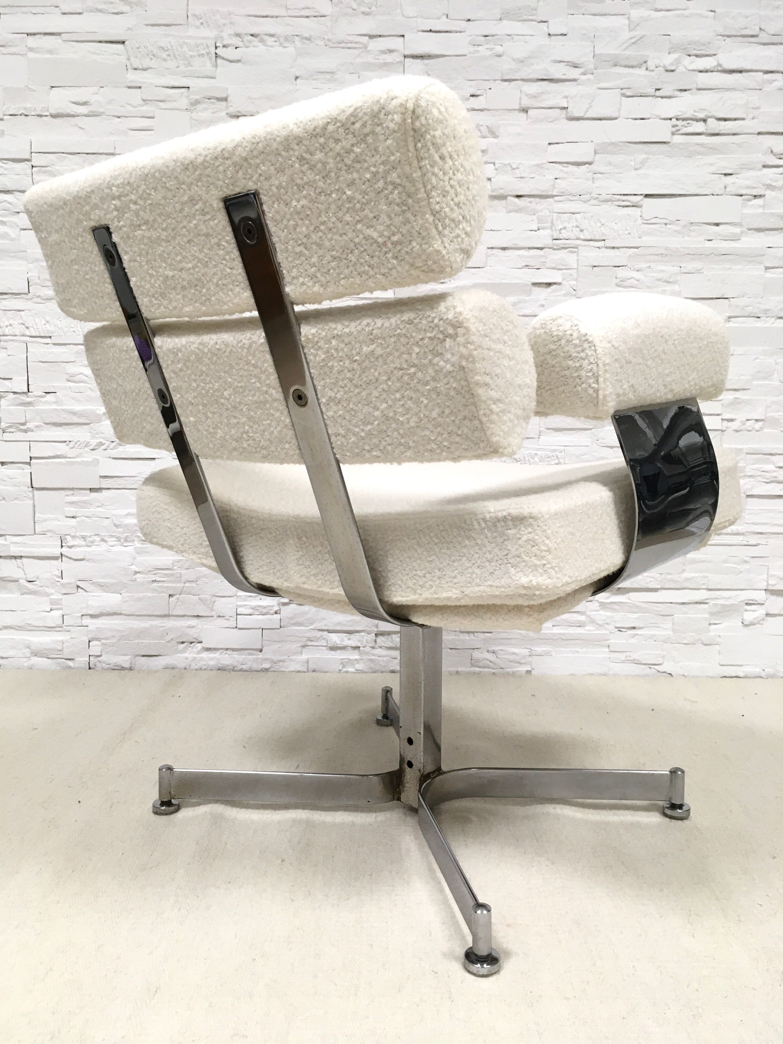 Fauteuil de coiffeur pivotant  vintage-