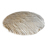 Tapis rond blanc crème Scanova Novalaise laine Portugal diamètre 220 cm