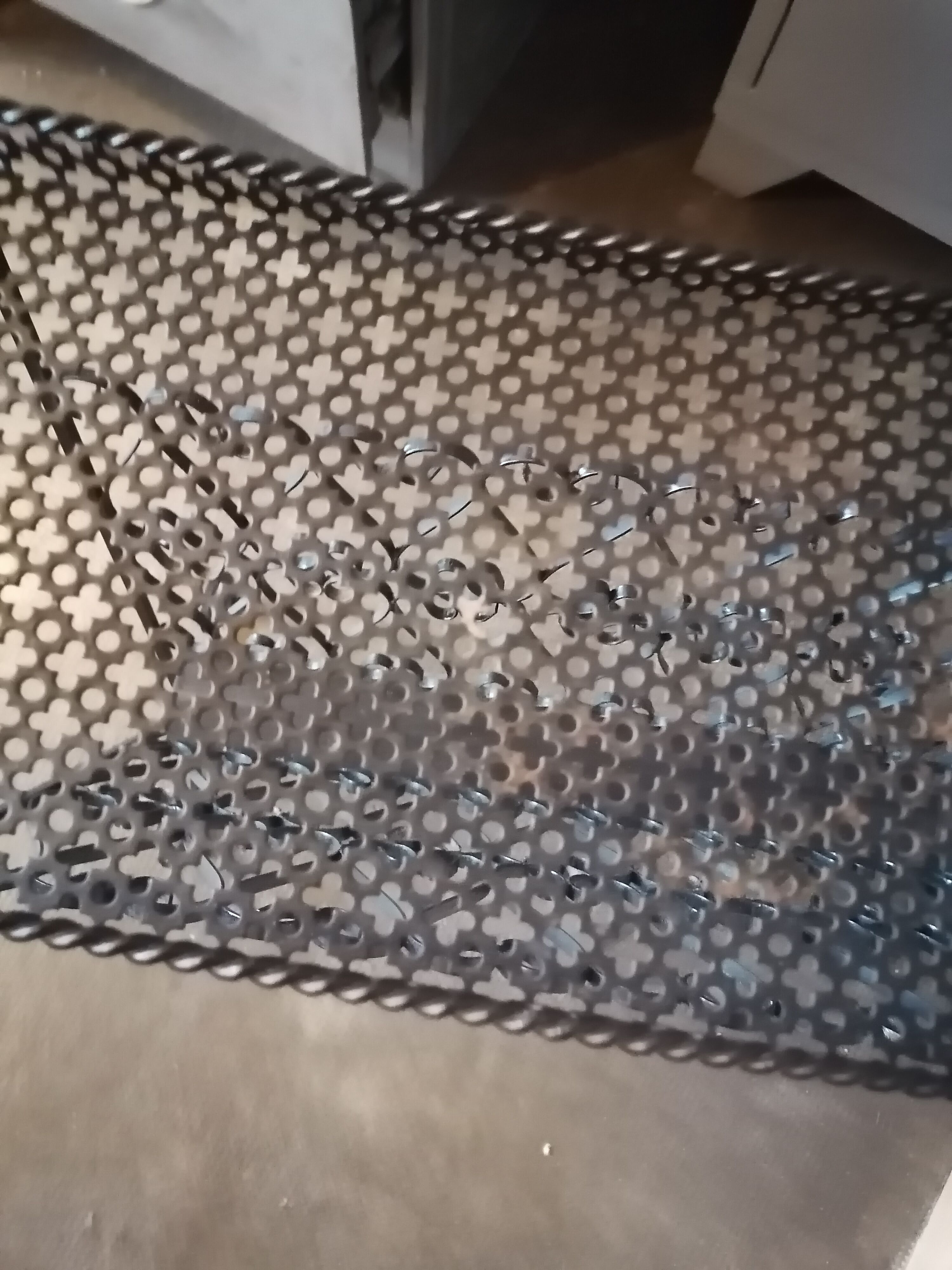 Wrought iron magazine holder Mategot 1960