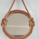 Vintage rope mirror