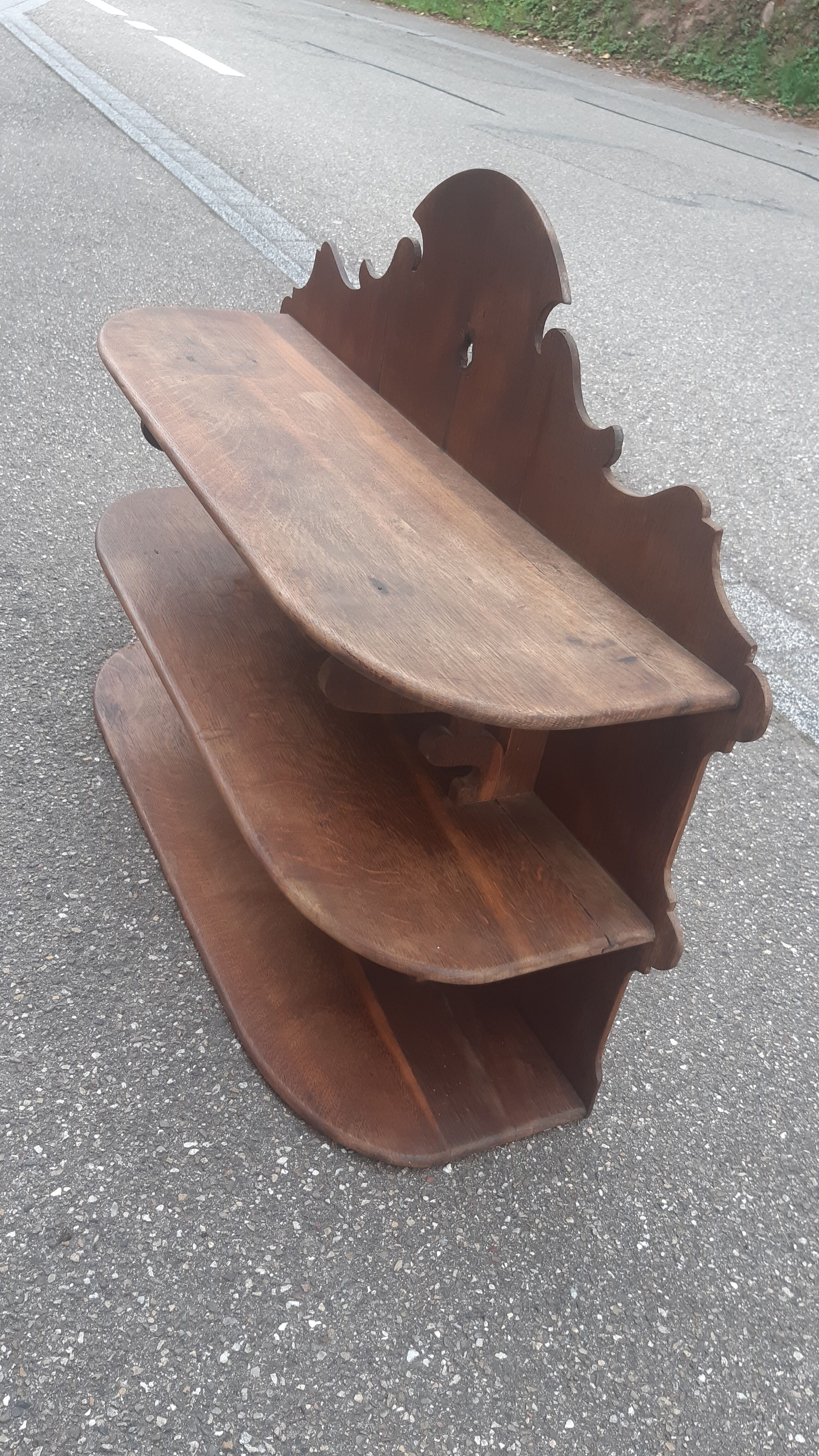 Old bistro shelf early twentieth century