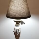 Signed Capodimonte bedside lamp