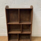 Antique wooden wall shelf