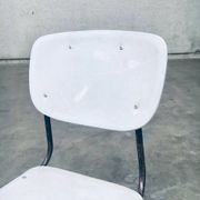 Industrial Dutch Stacking Chairs, 1960s, Set of 10